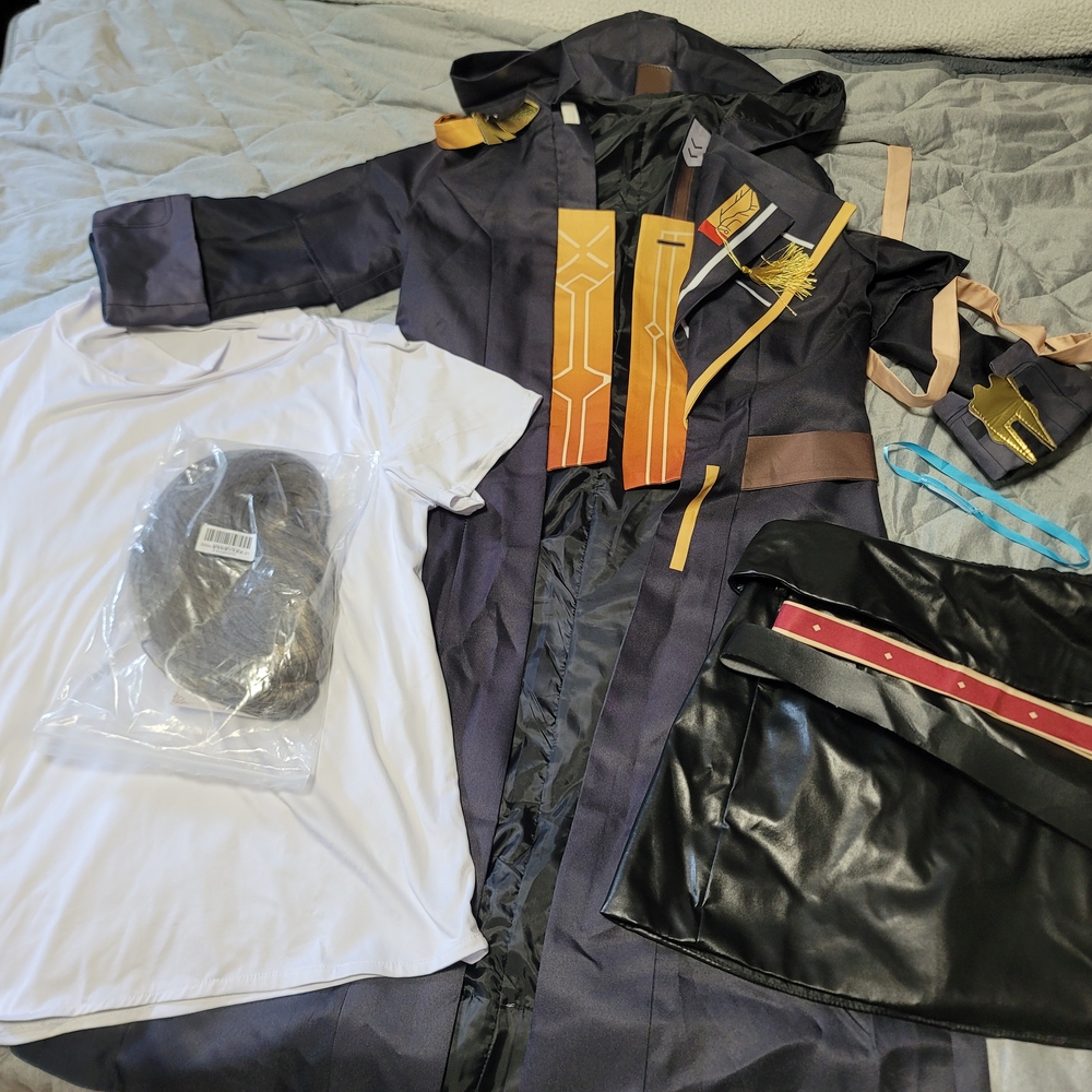 Stelle / Trailblazer  (Honkai Star Rail) Cosplay Costume with Wig